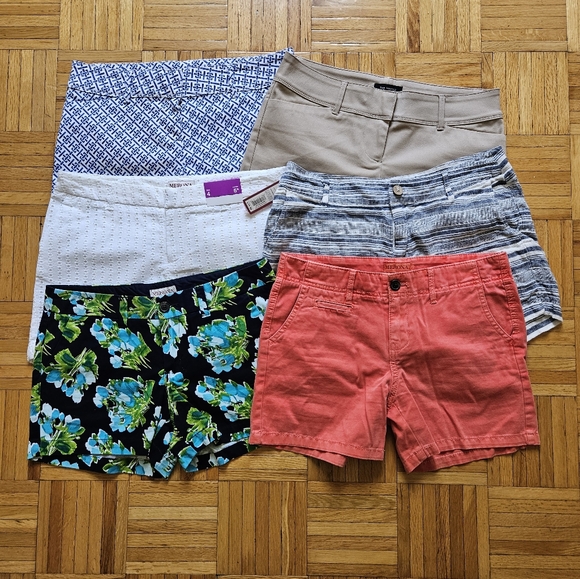 Size 4 shorts *bundle of 6 pair* - Picture 1 of 10